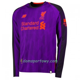 Koszulka Liverpool Wyjazdowe Koszulki Piłkarskie 2018-2019 Długi Rękaw